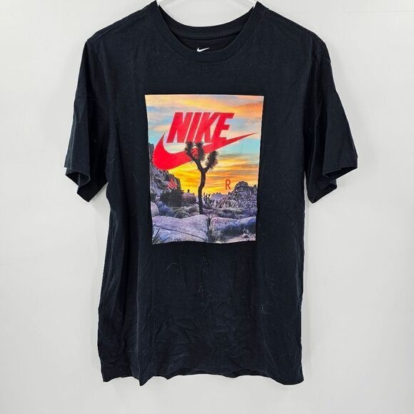 Nike air tee tshirt medium black desert men's - Picture 1 of 3
